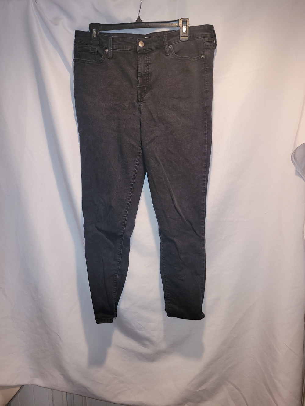 Jessica Simpson Washed Black Skinny Jeans